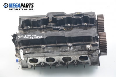 Engine head for Peugeot 206 1.6 16V, 109 hp, hatchback, 5 doors automatic, 2002