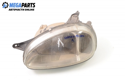 Headlight for Opel Corsa B (1993-2000) 1.4, hatchback, position: left