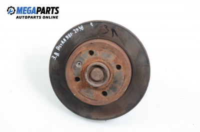 Knuckle hub for Opel Astra G 1.6 16V, 101 hp, hatchback, 5 doors, 1998, position: rear - left