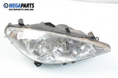 Headlight for Peugeot 307 2.0 HDi, 107 hp, hatchback, 5 doors, 2004, position: right