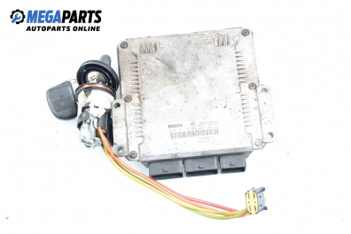 ECU cu cheie de contact pentru Renault Megane Scenic 1.9 dCi, 102 cp, 2003 № Bosch 0 281 011 324