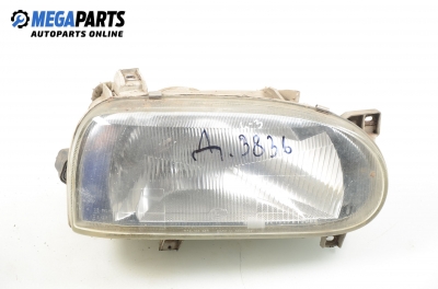 Headlight for Volkswagen Golf III 1.9 D, 65 hp, 3 doors, 1993, position: right