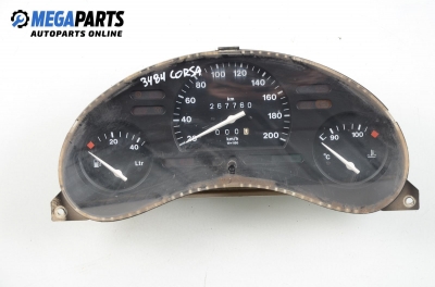 Instrument cluster for Opel Corsa B 1.2, 45 hp, 3 doors, 1995