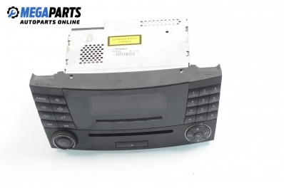 CD player for Mercedes-Benz E-Class 211 (W/S) 2.0 CDI, 122 hp, sedan automatic, 2005