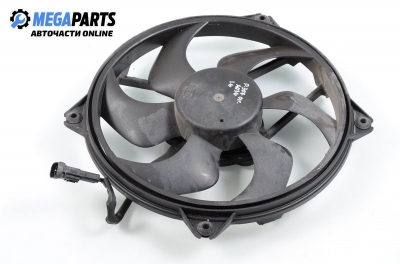 Radiator fan for Peugeot 307 1.6, 109 hp, hatchback, 5 doors, 2001