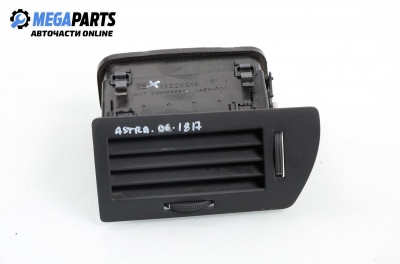 AC heat air vent for Opel Astra H 1.6, 105 hp, hatchback, 3 doors, 2006
