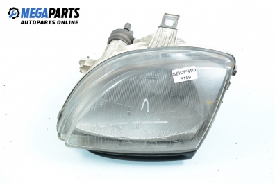 Headlight for Fiat Seicento 0.9, 39 hp, 3 doors, 1999, position: left