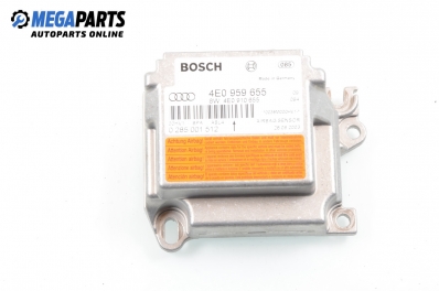 Modul airbag for Audi A8 (D3) 3.0, 220 hp automatic, 2004 № Bosch 0 285 001 512 / 4E0 959 655