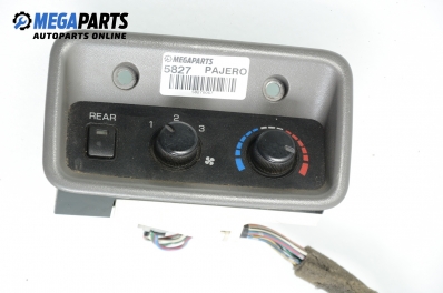 Panel heating for Mitsubishi Pajero III 3.2 Di-D, 165 hp, 5 doors automatic, 2001