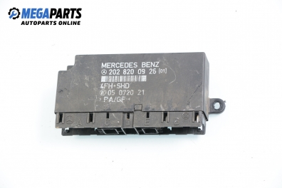 Comfort module for Mercedes-Benz C-Class 202 (W/S) 1.8, 122 hp, sedan, 1995 № A 202 820 09 26