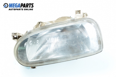 Headlight for Volkswagen Golf III 1.9 D, 65 hp, 3 doors, 1993, position: left