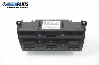 Air conditioning panel for Audi A6 (C5) 1.9 TDI, 130 hp, station wagon, 2002 № 4B0 820 043 AA