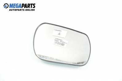 Mirror glass for Mazda 3 2.0, 150 hp, hatchback, 2004, position: right