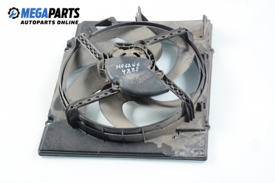 Radiator fan for Renault Megane I 1.6, 75 hp, hatchback, 5 doors, 1996