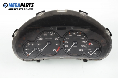 Instrument cluster for Peugeot 206 1.1, 60 hp, hatchback, 3 doors, 2001