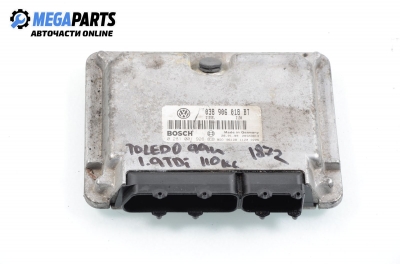 ECU for Seat Toledo 1.9 TDI, 110 hp, sedan, 1999 № 038 906 018 BT