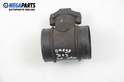 Air mass flow meter for Opel Omega B 2.0, 116 hp, station wagon, 1995 № Bosch 0 280 217 106