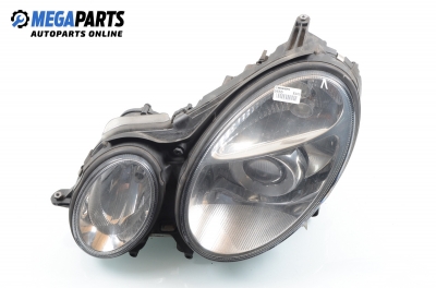 Headlight for Mercedes-Benz E-Class 211 (W/S) 2.2 CDI, 150 hp, sedan automatic, 2004, position: left