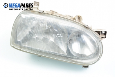 Headlight for Volkswagen Golf III 2.0, 115 hp, 5 doors, 1993, position: right