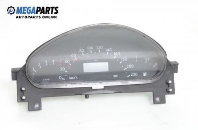 Instrument cluster for Mercedes-Benz A-Class W168 1.7 CDI, 90 hp, 5 doors, 1999