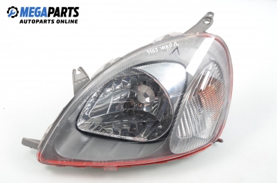 Headlight for Toyota Yaris 1.0 16V, 68 hp, hatchback, 3 doors, 1999, position: left