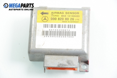 Airbag module for Mercedes-Benz C-Class 202 (W/S) 1.8, 122 hp, sedan, 1996 № А 000 820 80 26