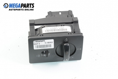 Lights switch for Ford C-Max 1.6 TDCi, 90 hp, 2005