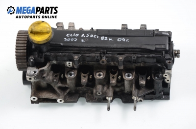 Engine head for Renault Clio 1.5 dCi, 82 hp, 3 doors, 2004