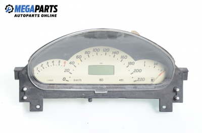 Instrument cluster for Mercedes-Benz A-Class W168 1.6, 102 hp, 5 doors, 2000