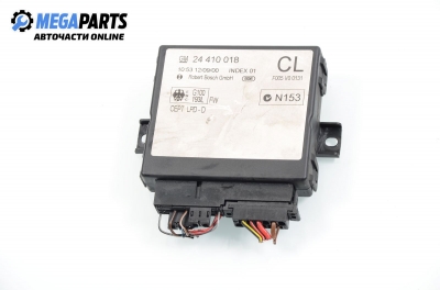 Central lock module for Opel Zafira A 1.8 16V, 116 hp, 2000 № 24 410 018 CL