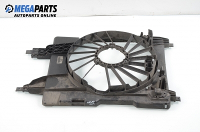 Fan shroud for Renault Scenic II 1.9 dCi, 131 hp, 2005