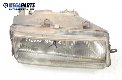 Headlight for Seat Toledo (1L) 2.0, 115 hp, hatchback, 5 doors, 1996, position: right