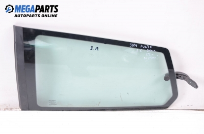 Vent window for Fiat Punto 1.2, 60 hp, hatchback, 3 doors, 2008, position: rear - left