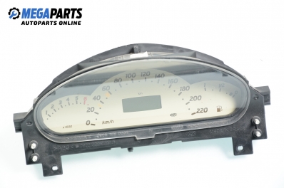 Instrument cluster for Mercedes-Benz A-Class W168 1.6, 102 hp, 5 doors, 1998