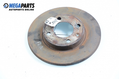 Brake disc for Volkswagen Golf III 1.8, 75 hp, 5 doors, 1992, position: front