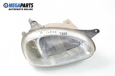 Headlight for Opel Corsa B 1.4, 60 hp, 5 doors, 1994, position: right Valeo