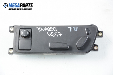 Seat adjustment switch for Volkswagen Touareg 5.0 TDI, 313 hp automatic, 2004, position: front - left № 7L6 959 765