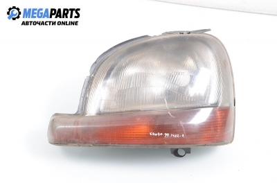 Headlight for Renault Kangoo 1.9 D, 64 hp, 1999, position: left