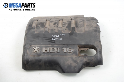 Capac decorativ motor pentru Peugeot 407 2.0 HDi, 136 cp, sedan, 2006