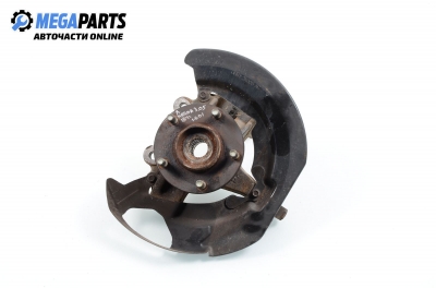 Knuckle hub for Mazda 3 1.6 DI Turbo, 109 hp, hatchback, 5 doors, 2005, position: front - left