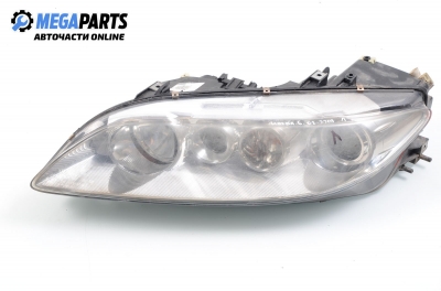 Headlight for Mazda 6 2.0 DI, 136 hp, station wagon, 2003, position: left