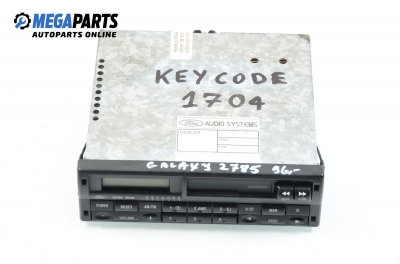 Casetofon auto pentru Ford Galaxy 2.0, 116 cp automat, 1996 Key code 1704