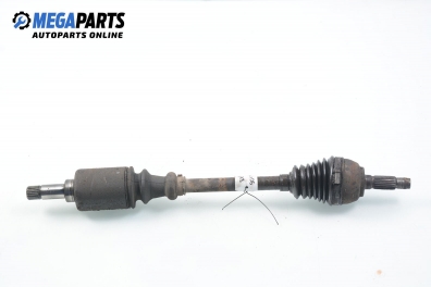 Driveshaft for Peugeot 106 1.0, 45 hp, 3 doors, 1996, position: left