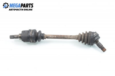 Driveshaft for Peugeot 306 1.6, 89 hp, hatchback, 5 doors, 1994, position: left