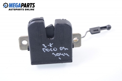 Trunk lock for Volkswagen Polo (9N/9N3) 1.4 TDI, 75 hp, 3 doors, 2003