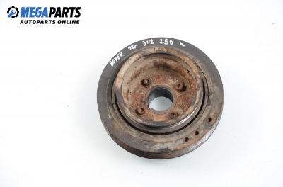 Damper pulley for Peugeot Boxer 2.5 D, 86 hp, truck, 1997