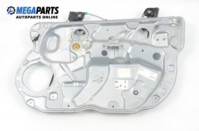 Motor des elektrischen fensterhebers für Volkswagen Polo (9N/9N3) 1.4 TDI, 70 hp, hecktür, 5 türen, 2008, position: rechts, vorderseite