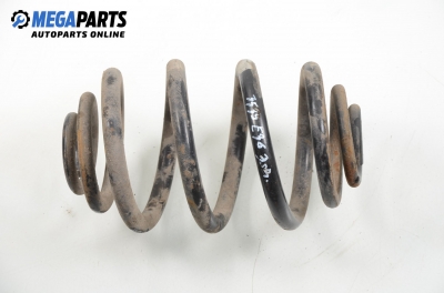 Coil spring for BMW 3 (E36) 1.6, 102 hp, coupe, 1996, position: rear