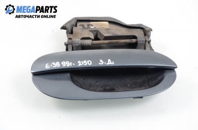 Outer handle for BMW 5 (E39) 2.5 TDS, 143 hp, station wagon automatic, 1999, position: rear - right
