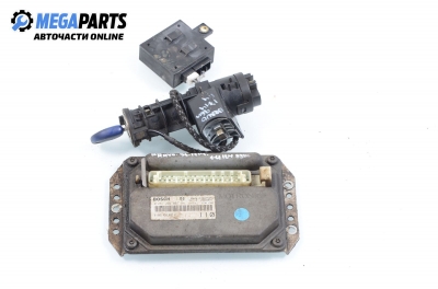 ECU incl. ignition key and immobilizer for Fiat Bravo 1.4, 75 hp, hatchback, 3 doors, 1996 № BOSCH 0 261 204 007